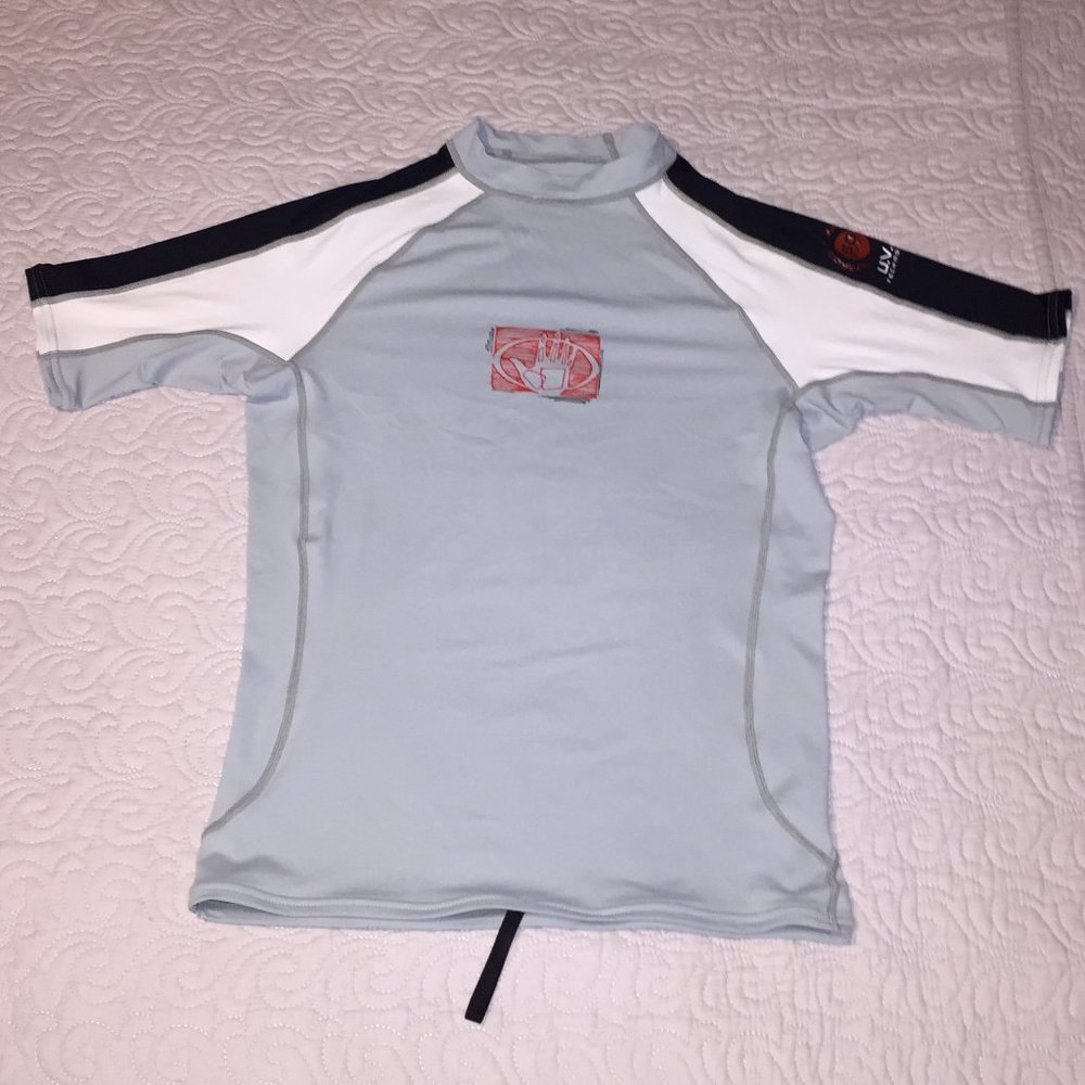 Body Glove Short Sleeve Surf Rash Shirt Large